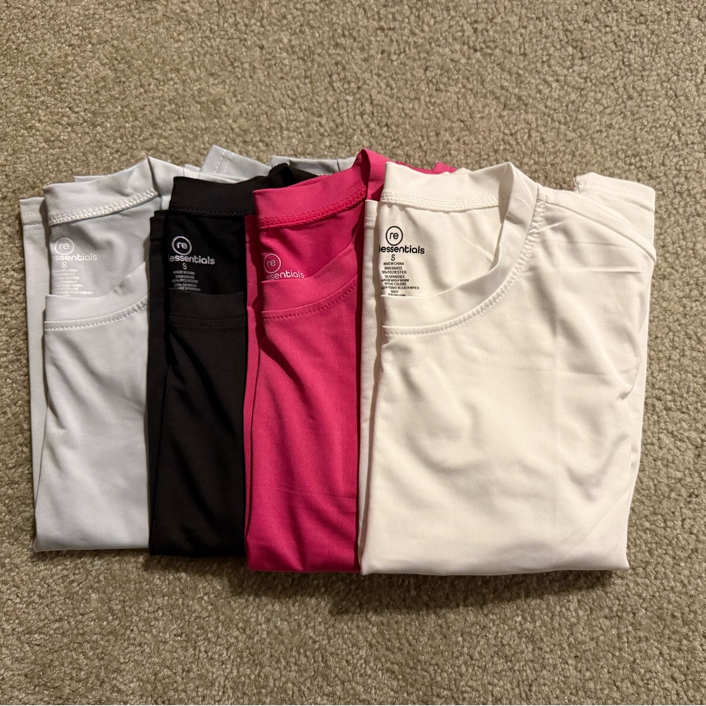 Essentials Multi-Color T-Shirt Set: Athleticwear